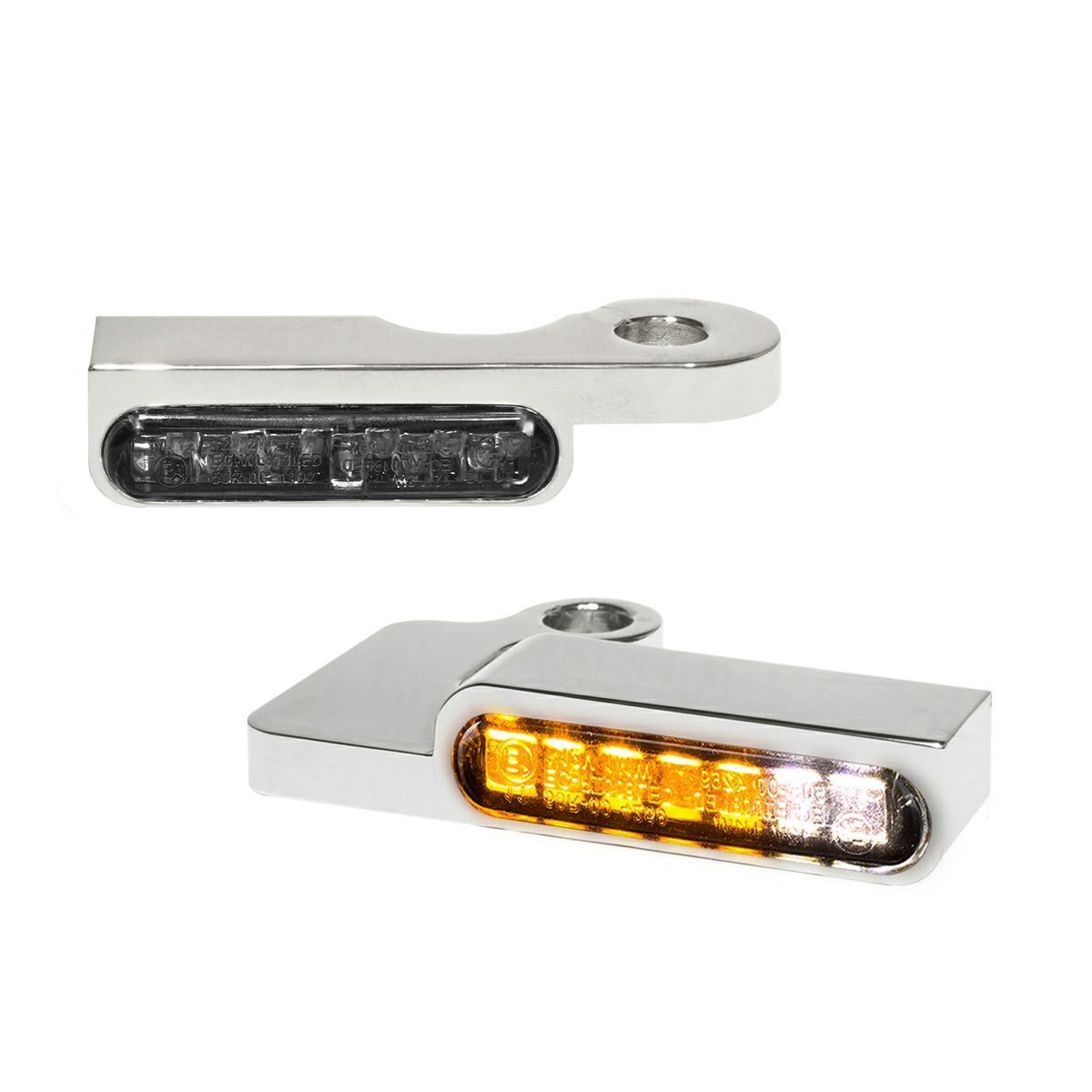 2004～2013 スポーツスター ストライプ・フロントウィンカー/ポジション付 (クローム)