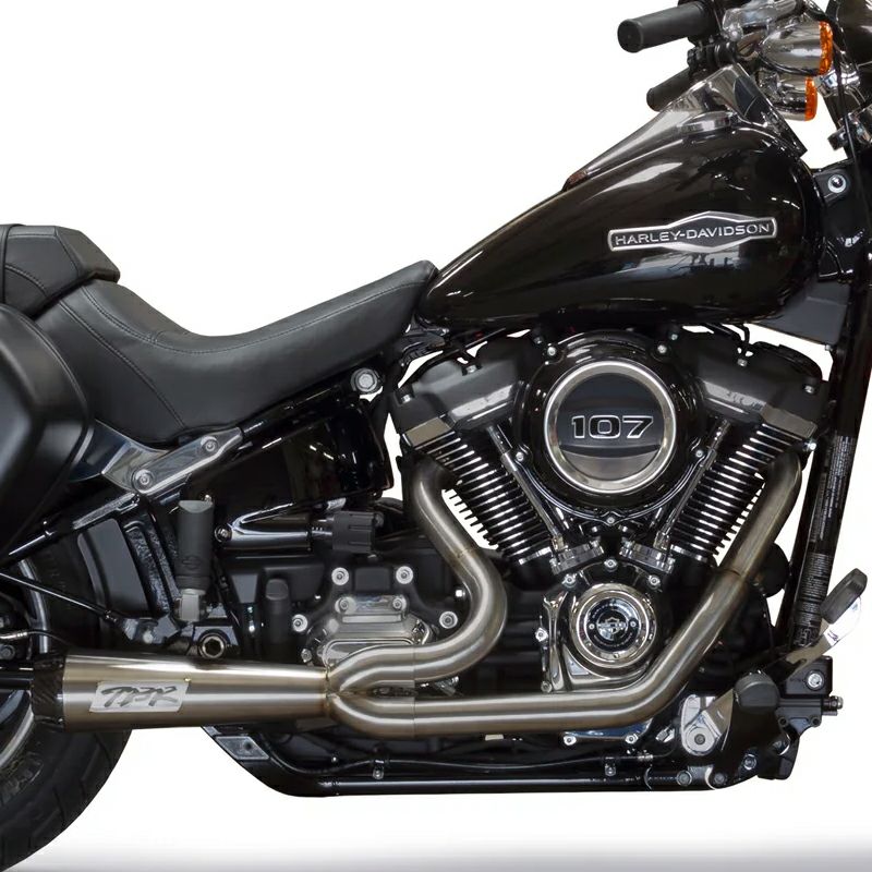 2025以降 ブレイクアウト、ファットボーイ Comp-S 2-1 フルエキゾーストマフラー (ステンレス)