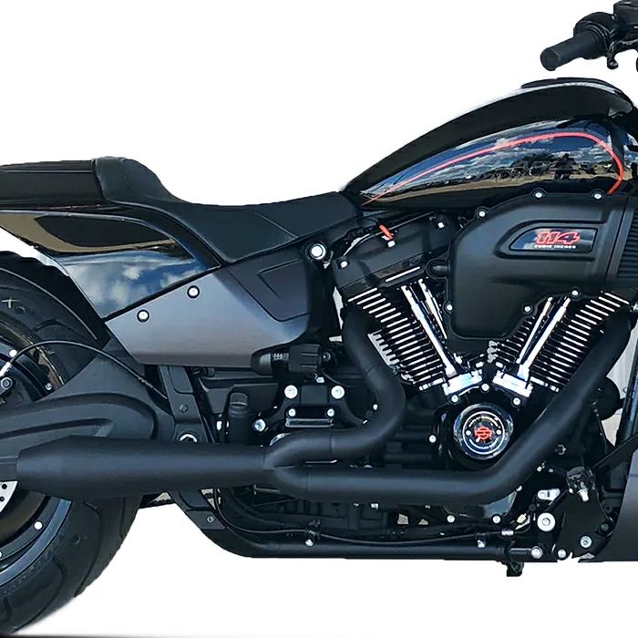 2025以降 ローライダーST、ヘリテイジクラシック Gen2 2-1 フルエキゾーストマフラー (ブラック)