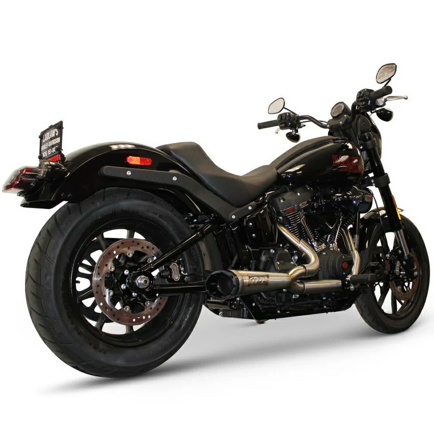 2025以降 ソフテイル ショーティー・ターンアウト 2-1 フルエキゾーストマフラー (ステンレス)1