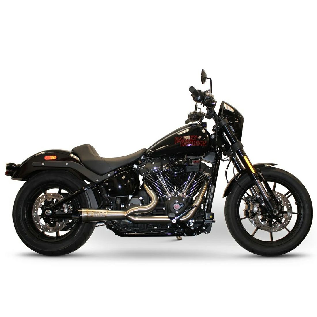 2025以降 ソフテイル ショーティー・ターンアウト 2-1 フルエキゾーストマフラー (ステンレス)2