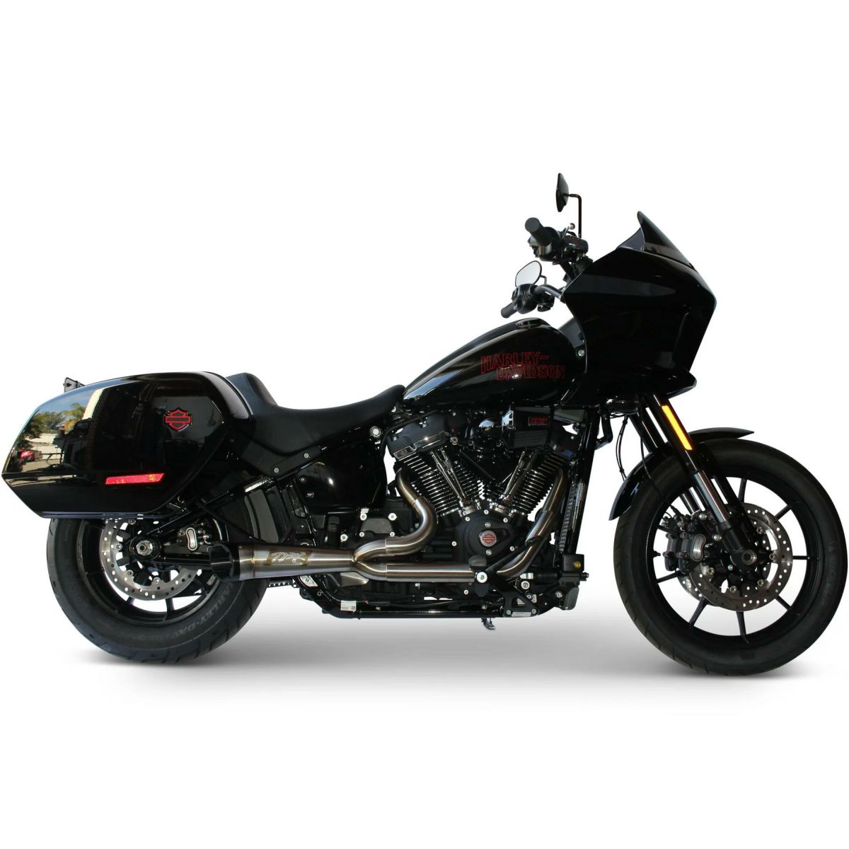 2025以降 ローライダーST、ヘリテイジクラシック ショーティー・ターンアウト 2-1 フルエキゾーストマフラー (ステンレス)2