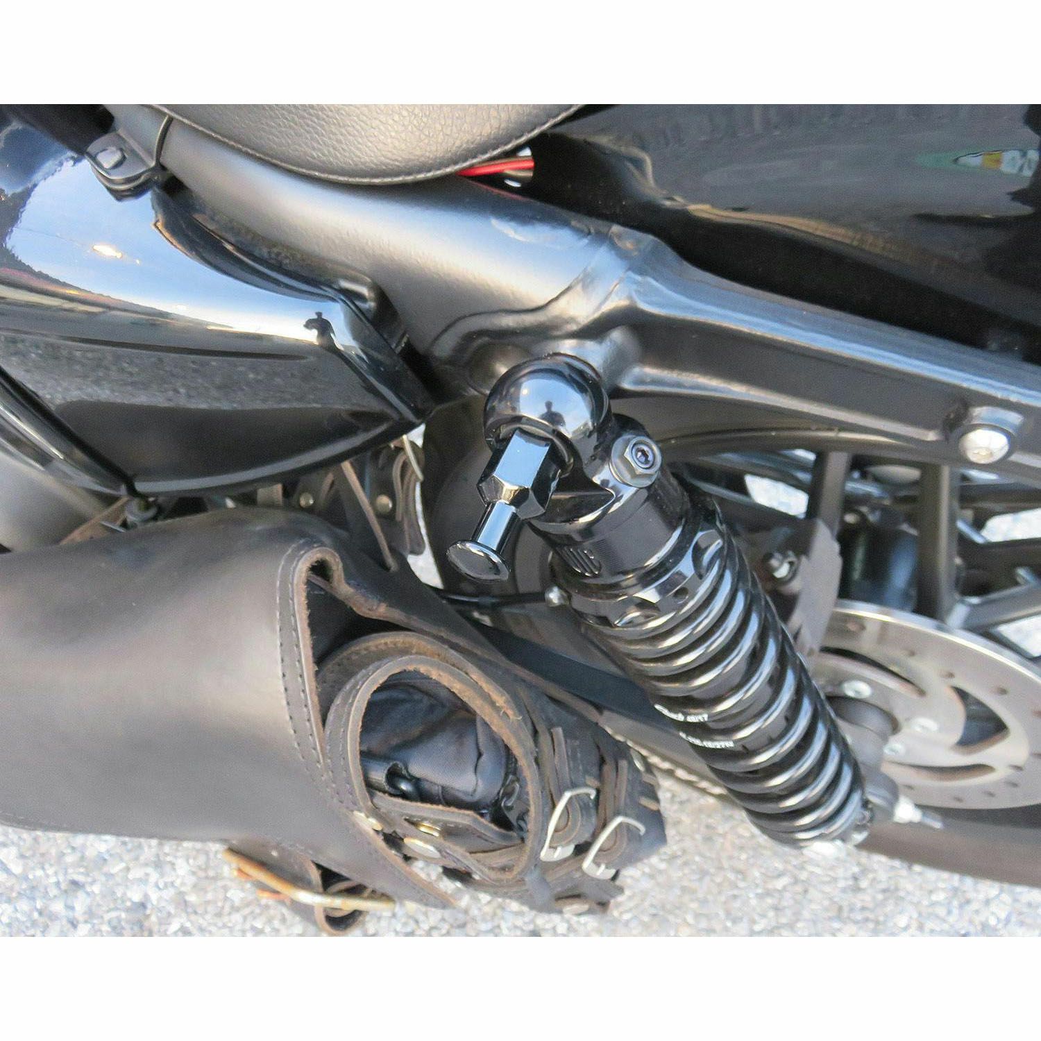 2000～2021 スポーツスター 荷掛ボルト リアサスペンション用 (ブラック)2