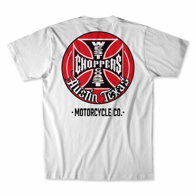  タンクロゴ Tシャツ ホワイト WEST COAST CHOPPERS 