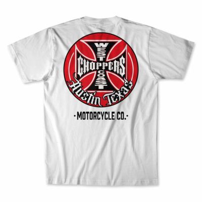 タンクロゴ Tシャツ ホワイト WEST COAST CHOPPERS