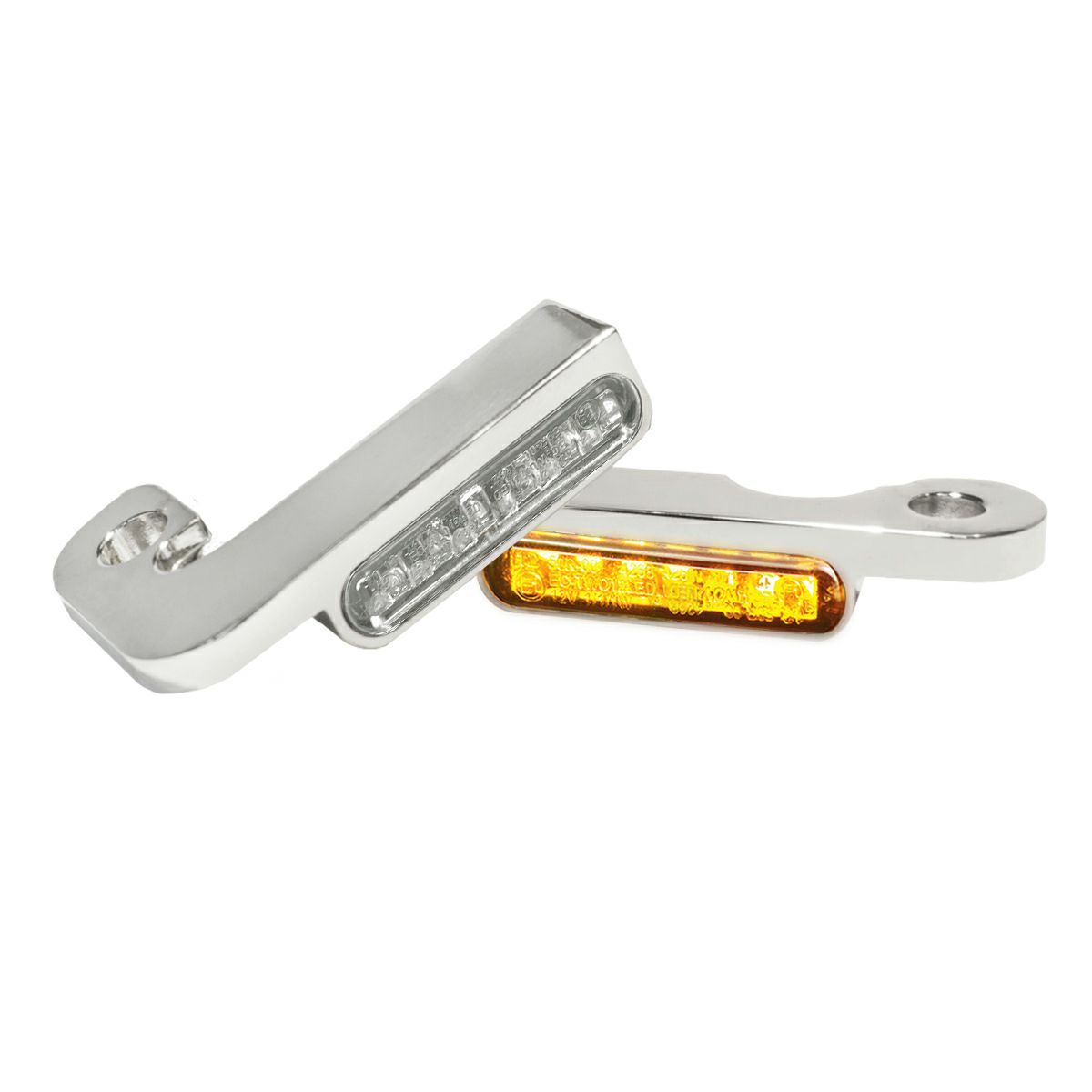 1990～2003 スポーツスター ストライプ・フロントウィンカー/ポジション付 (クローム)1