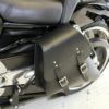 V-ROD 本革レフトソロ スイングアームバッグ スタンダード クイックバッグル仕様 BAD&G CUSTOM3