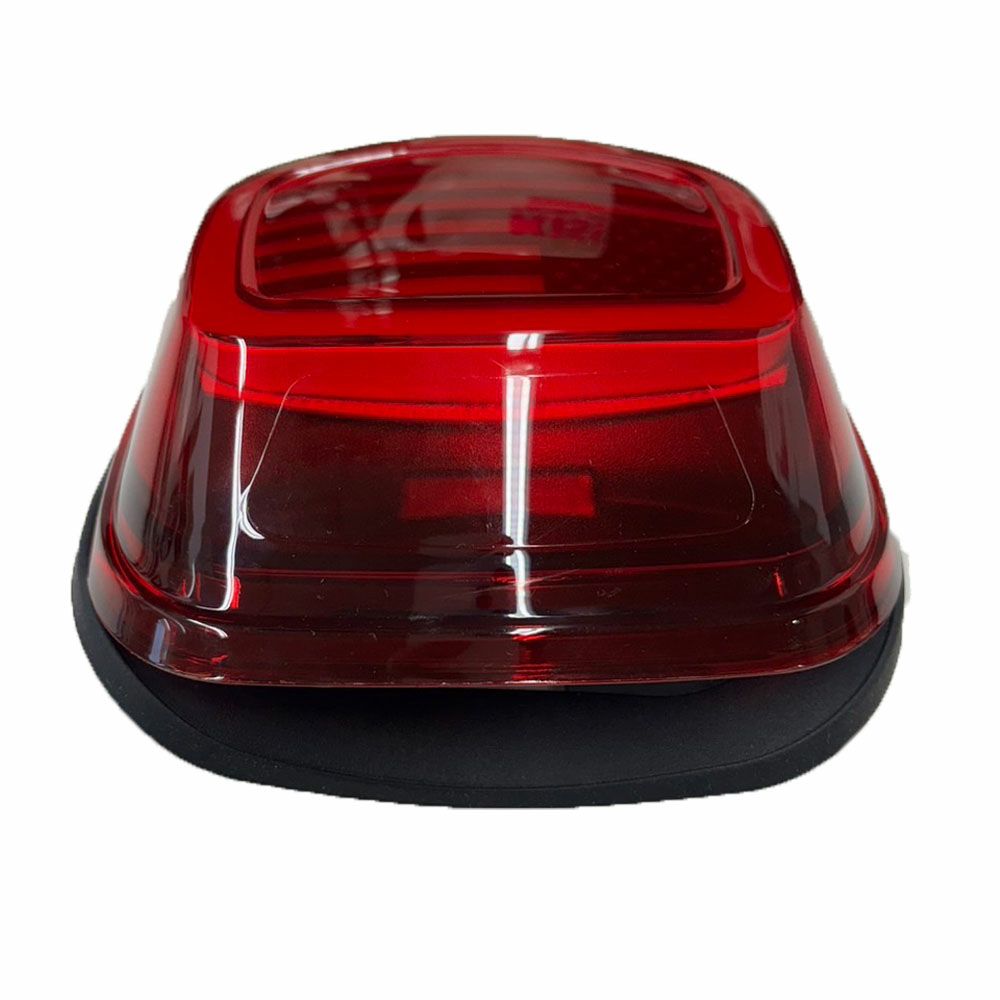 TRACER USフラッグ LEDテールライト ライセンス灯なし レッド Kuryakyn 2