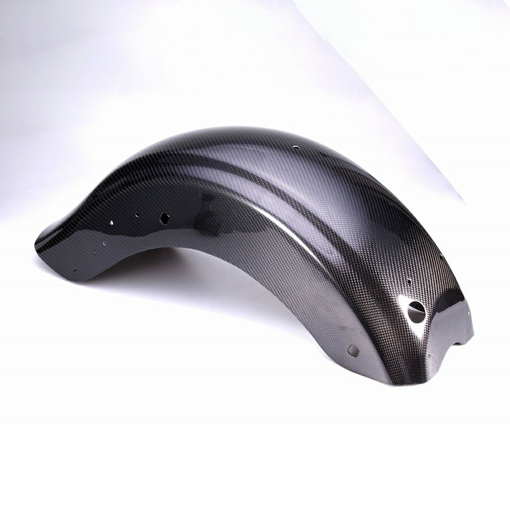 2024以降 ツーリング ドライカーボン・リアフェンダー (綾織り/艶消し)3