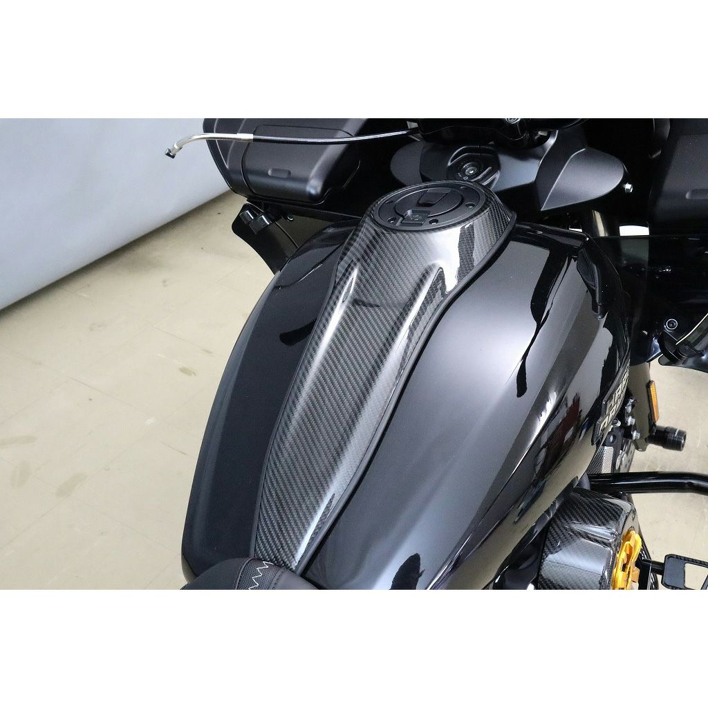 2024以降 ツーリング ドライカーボン・タンクコンソール (綾織り/艶消し)4