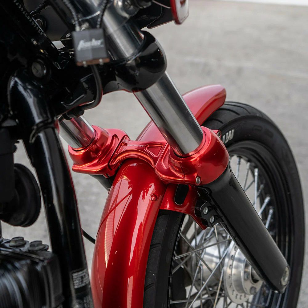 アレンネス METHOD フォークブレス 39mmフォーク用 レッド