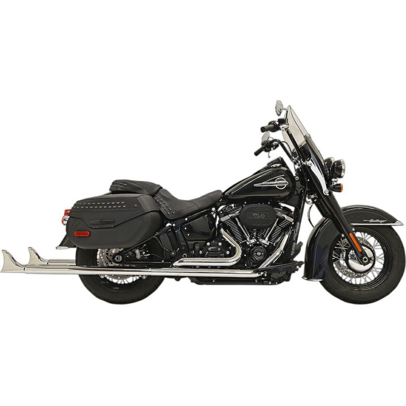 美品バッサーニ　ハーレー　ソフテイルマフラー バッサーニ(BASSANI)マフラー TCソフテイル用｜ハーレーカスタム