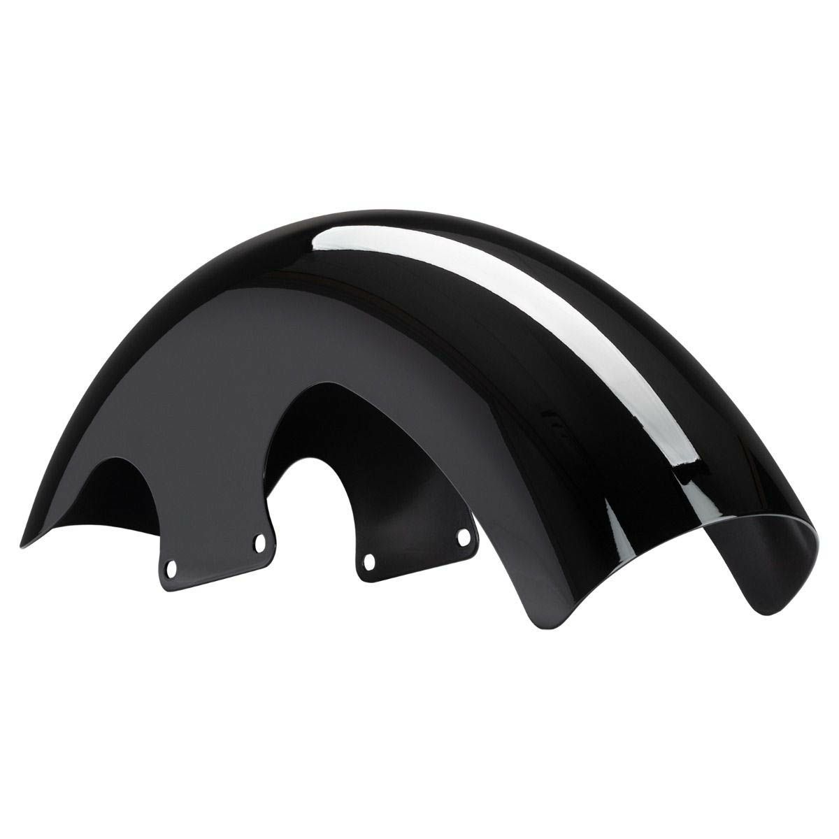 2024以降 ツーリング 19インチ Mid-Length フロントフェンダー ビビッドブラック HOGWORKZ（ホグワークズ） 3