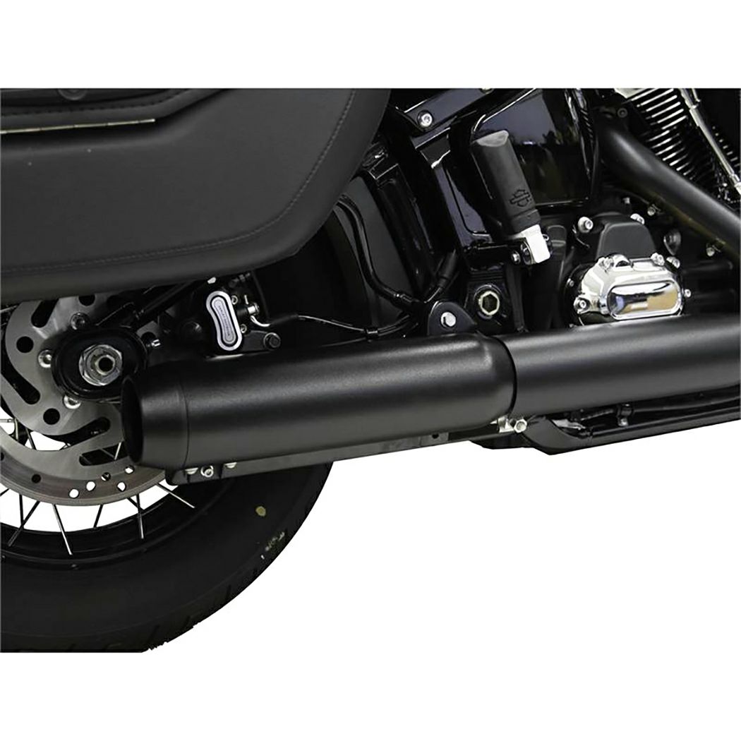 2025以降 ローライダーS/ST、ストリートボブ、ヘリテイジクラシック スリップオンマフラー (ブラック)3