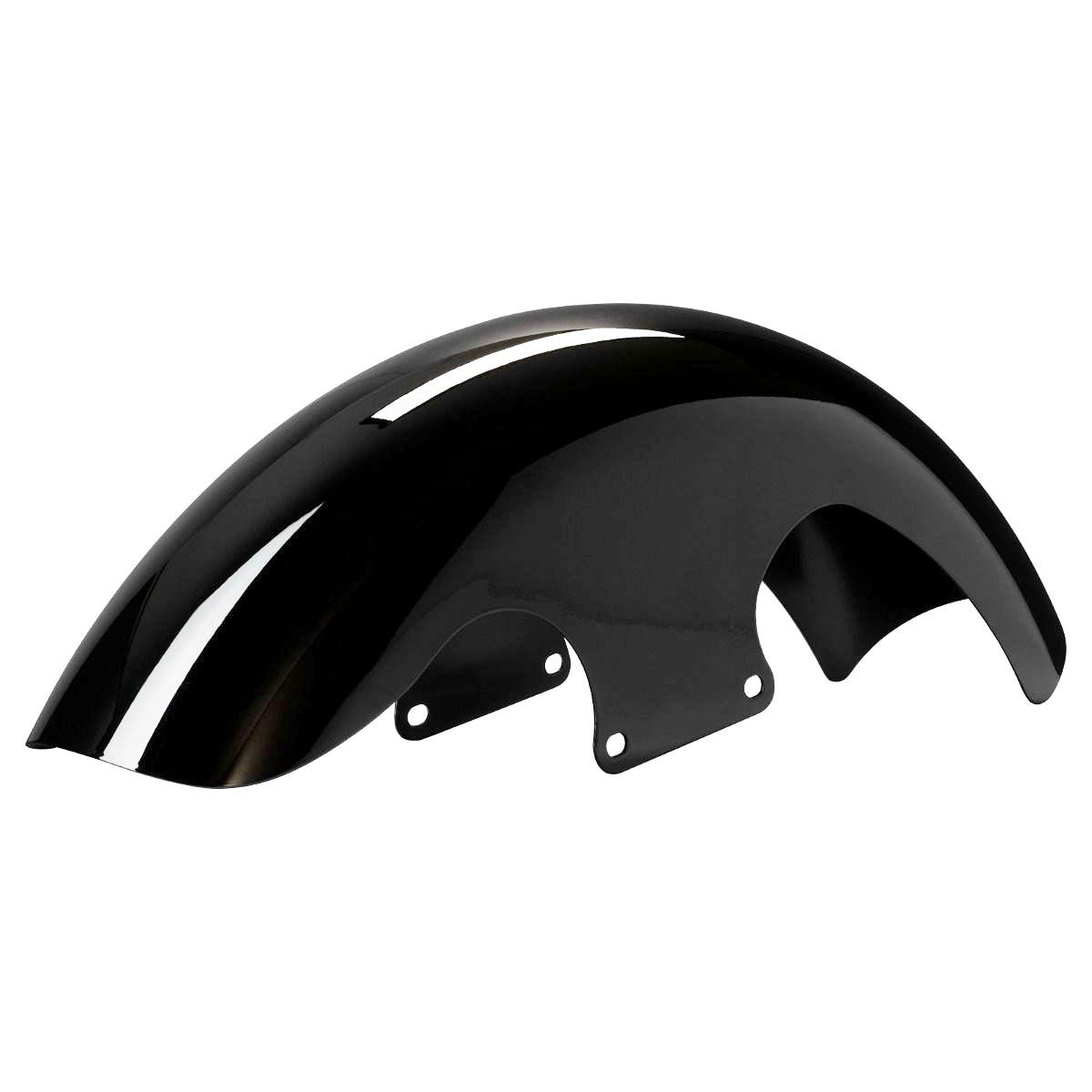 2024以降 ツーリング 21インチ Mid-Length フロントフェンダー ビビッドブラック HOGWORKZ（ホグワークズ）