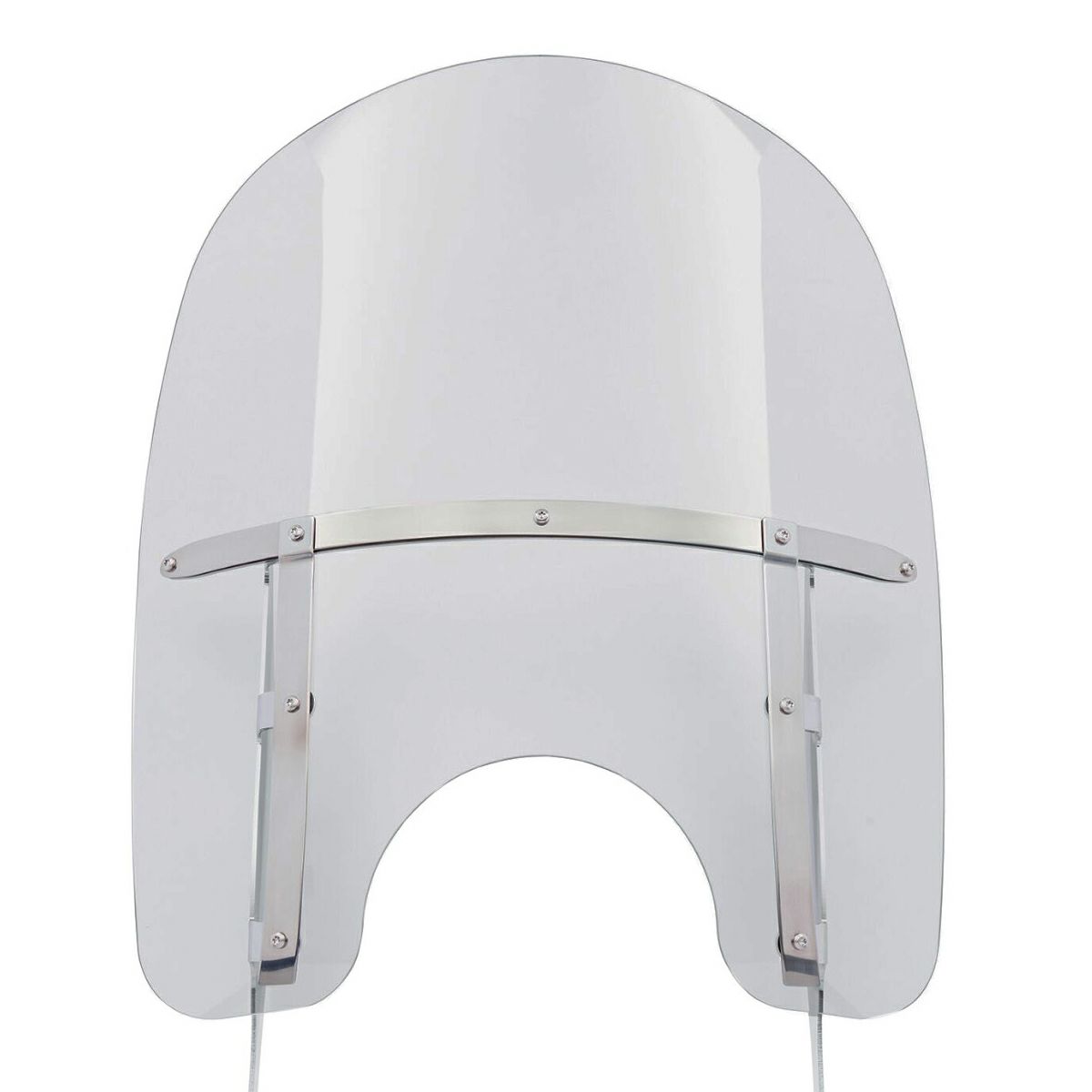 M8 ヘリテイジクラシック、デラックス 22.5インチ カーブ付ウィンドシールド (ライトグレー)1