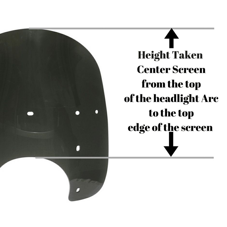  M8 ヘリテイジクラシック、デラックス 16.5インチ カーブ付ウィンドシールド (クリア)4