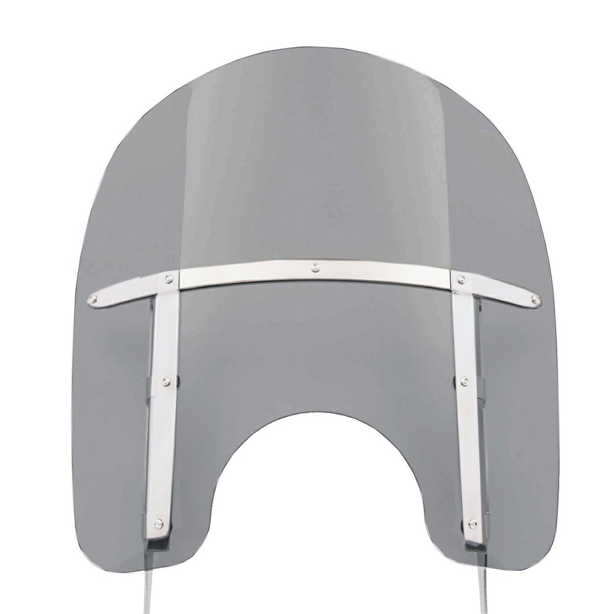  M8 ヘリテイジクラシック、デラックス 15インチ カーブ付ウィンドシールド (ダークグレー)1