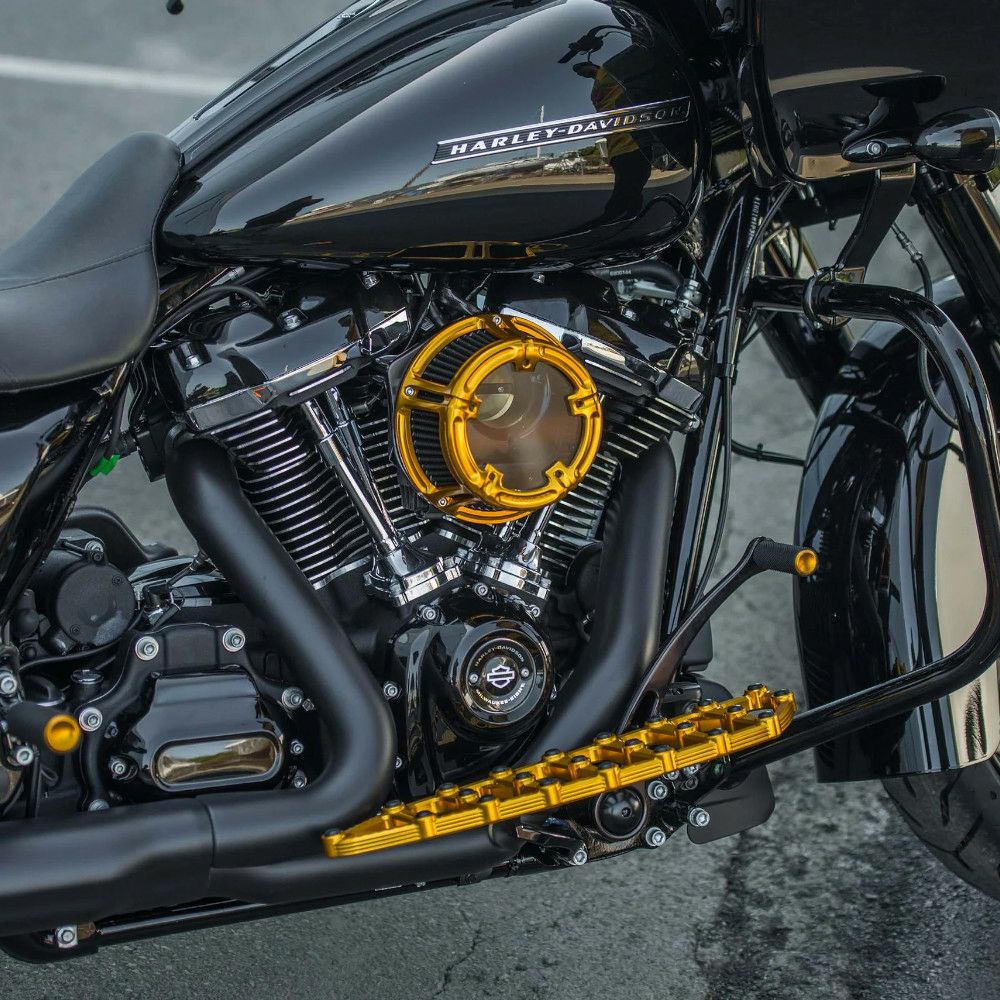 アレンネス Method エアクリーナー ゴールド 2024以降ツーリング 2025以降ソフテイル