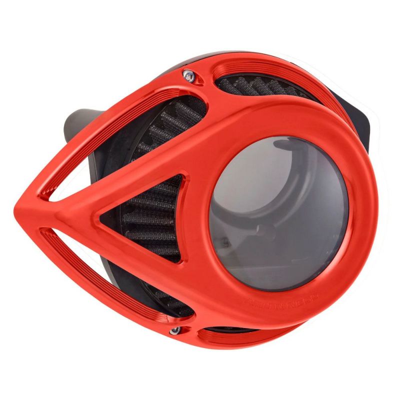 アレンネス Clear Tear エアクリーナー レッド 2024以降ツーリング 2025以降ソフテイル