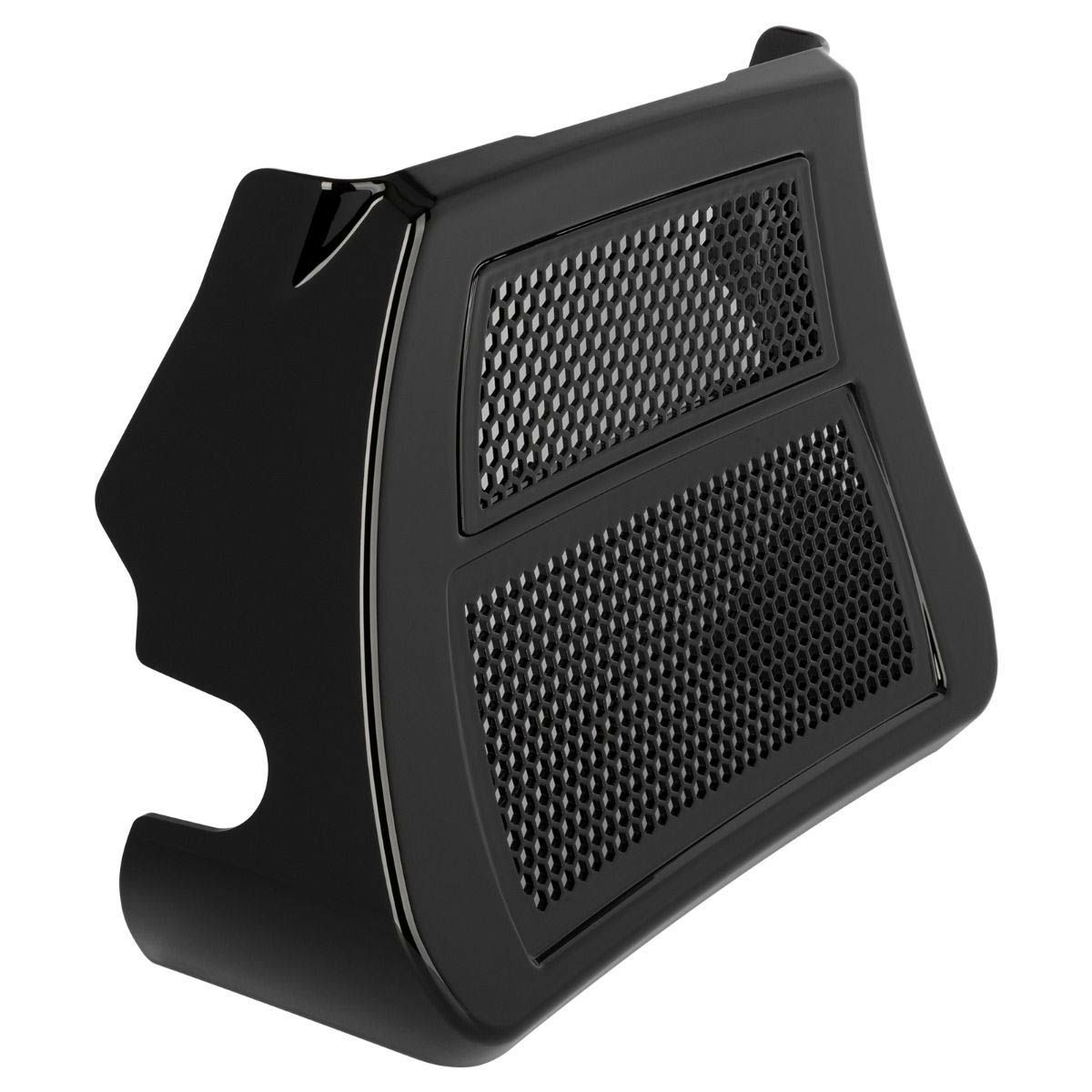 2024以降 ツーリング オイルクーラーカバー ビビットブラック HOGWORKZ（ホグワークズ） 3