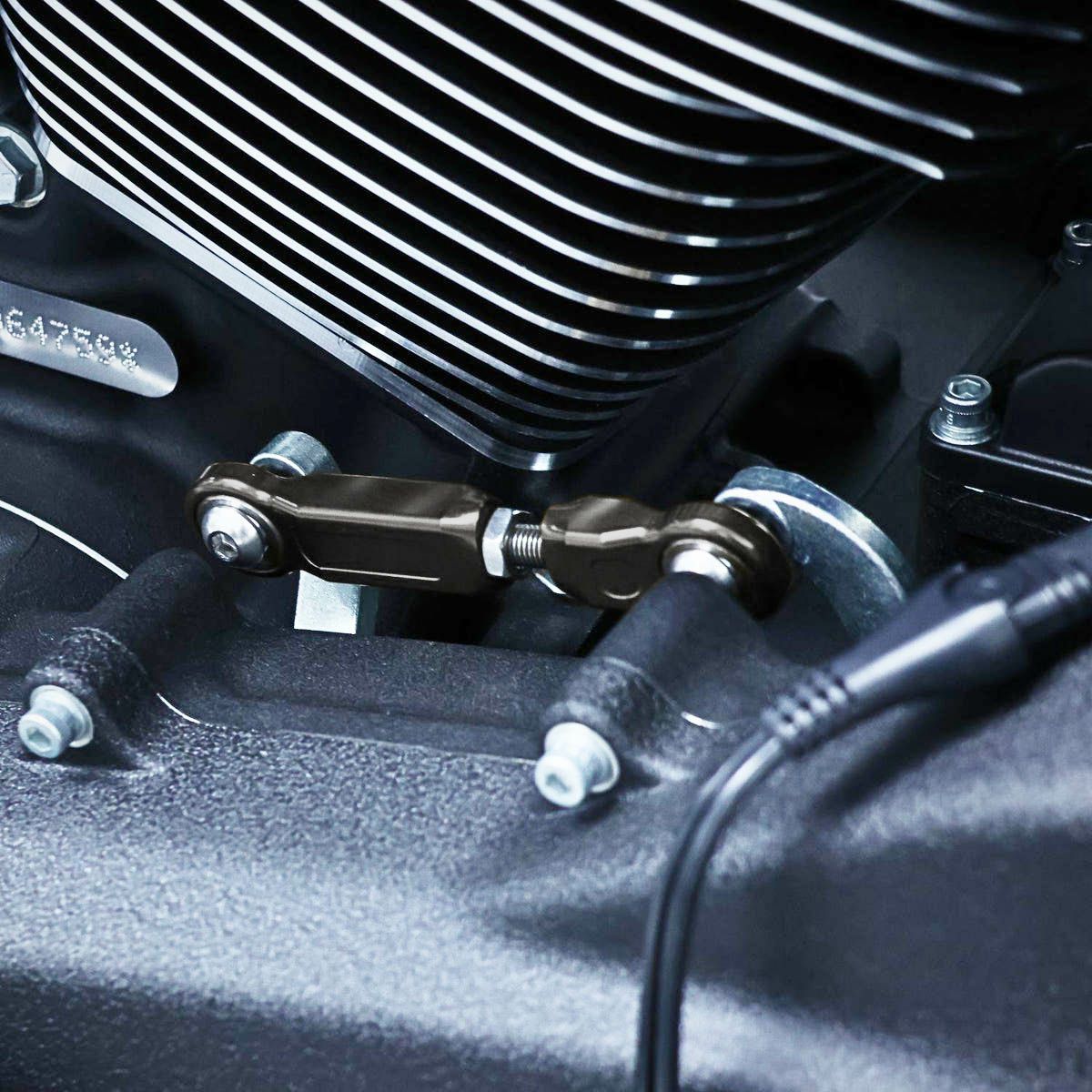 M8ソフテイル ミッドコントロール用 シフトリンケージ ブラック OG（オリジナルガレージモト）