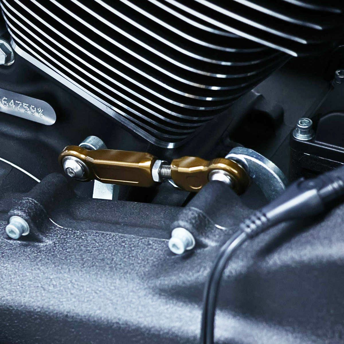 M8ソフテイル ミッドコントロール用 シフトリンケージ ブロンズ OG（オリジナルガレージモト）