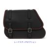 エンズクオイオ ミドルGYPSY レザーサドルバッグ (ブラック) M8ソフテイル5