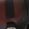 エンズクオイオ ミドルGYPSY レザーサドルバッグ (ツートーン・ダーク) M8ソフテイル1