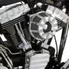 Arlen Ness 10-GAUGE Inverted エアクリーナー クローム RH975 ナイトスター