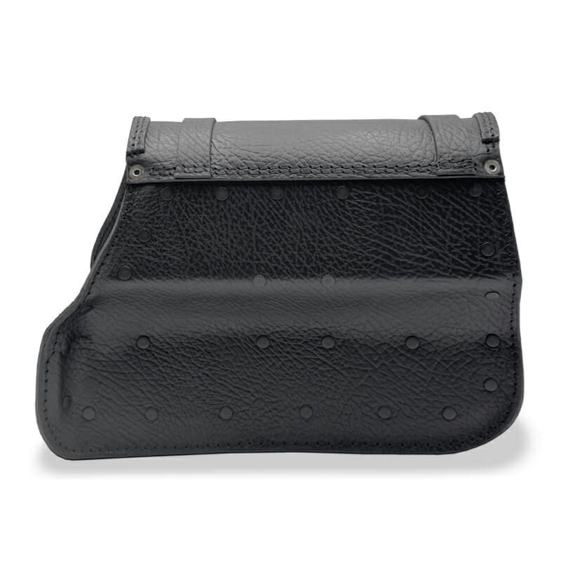 エンズクオイオ リトル GYPSY レザーサドルバッグ (リンクルレザー) M8ソフテイル1