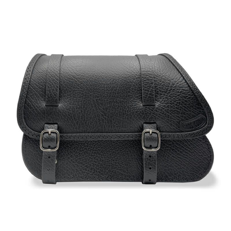 エンズクオイオ リトル GYPSY レザーサドルバッグ (リンクルレザー) M8ソフテイル2