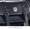 エンズクオイオ リトル GYPSY レザーサドルバッグ (ディストレスト・ツートーンダーク) M8ソフテイル3