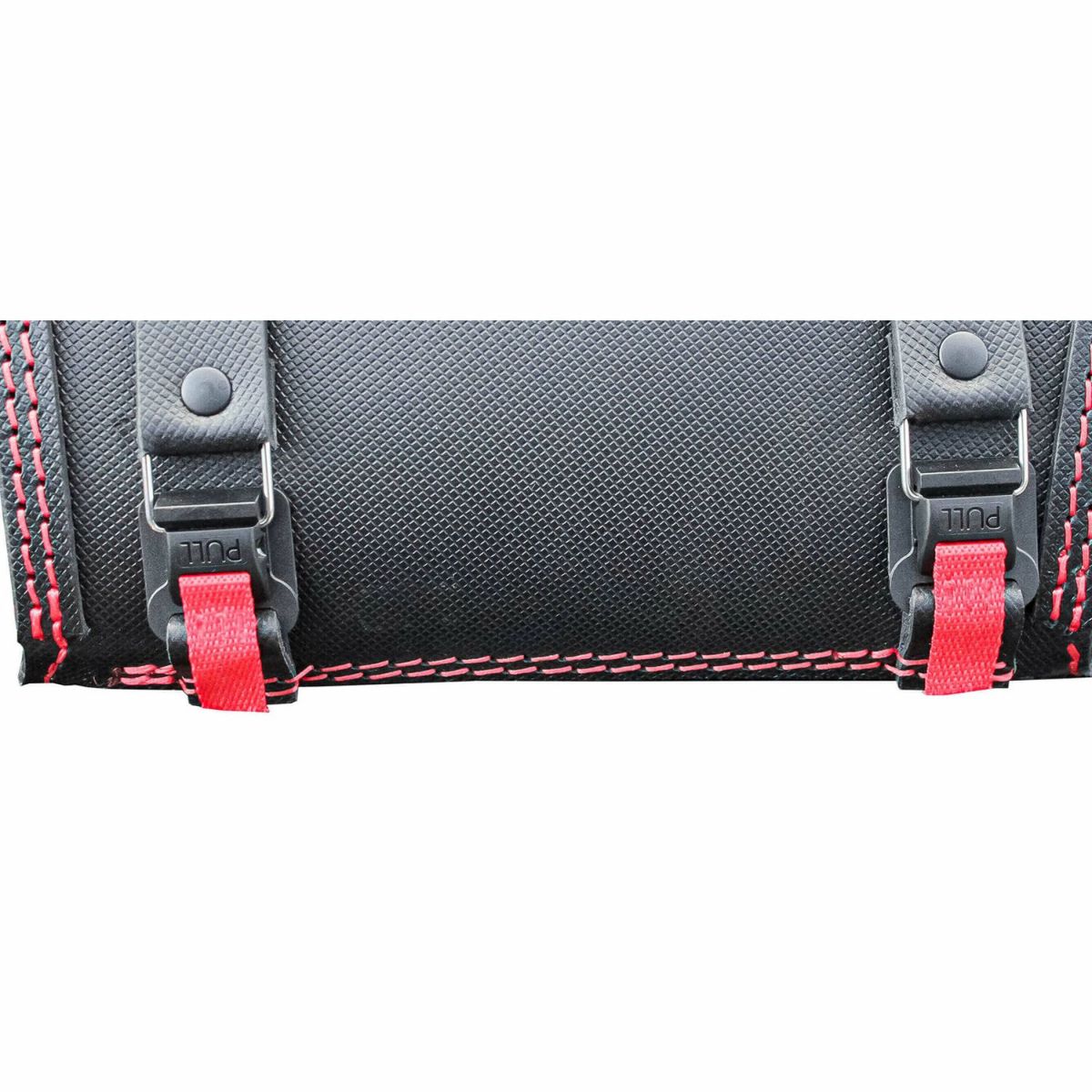 エンズクオイオ REV GLAM レザーサドルバッグ (型押しレザー)5