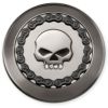 スカル＆チェーン・フュエルキャップ・メダリオン　スモーキークローム-01