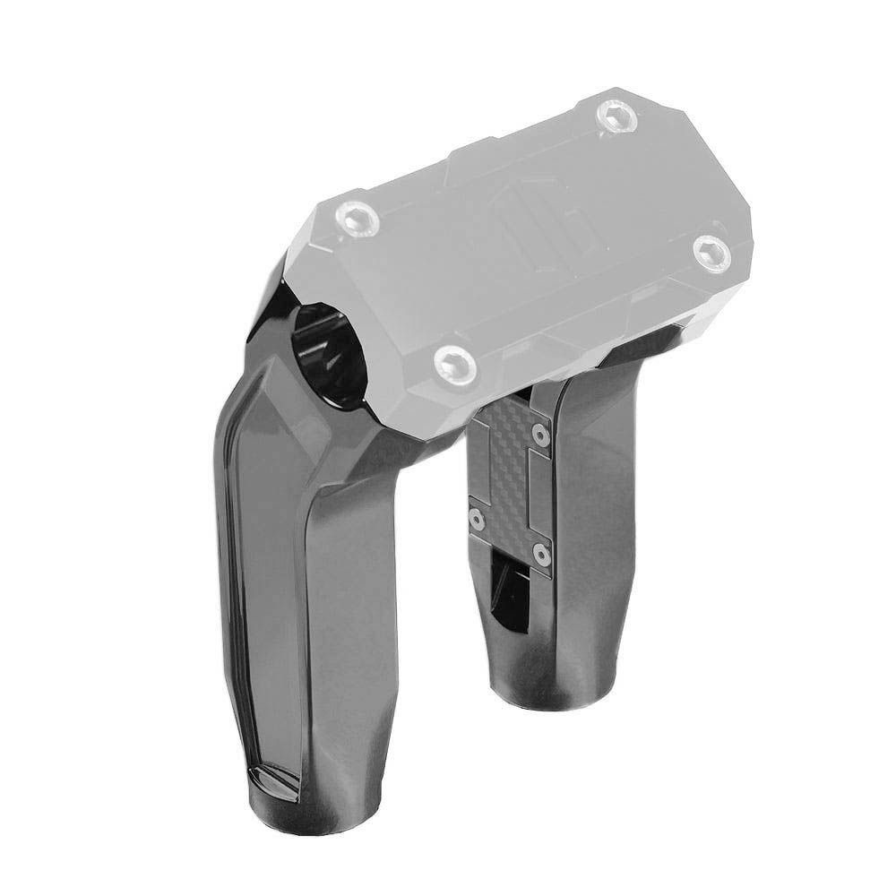 プルバックライザー 6.5インチ ブラッククローム OG（オリジナルガレージモト）