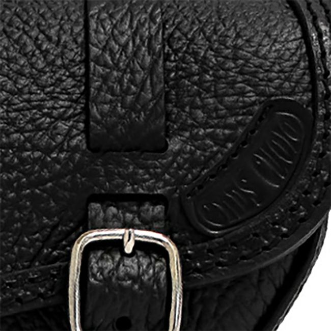 エンズクオイオ リトル GLAM レザーサドルバッグ (リンクルレザー)