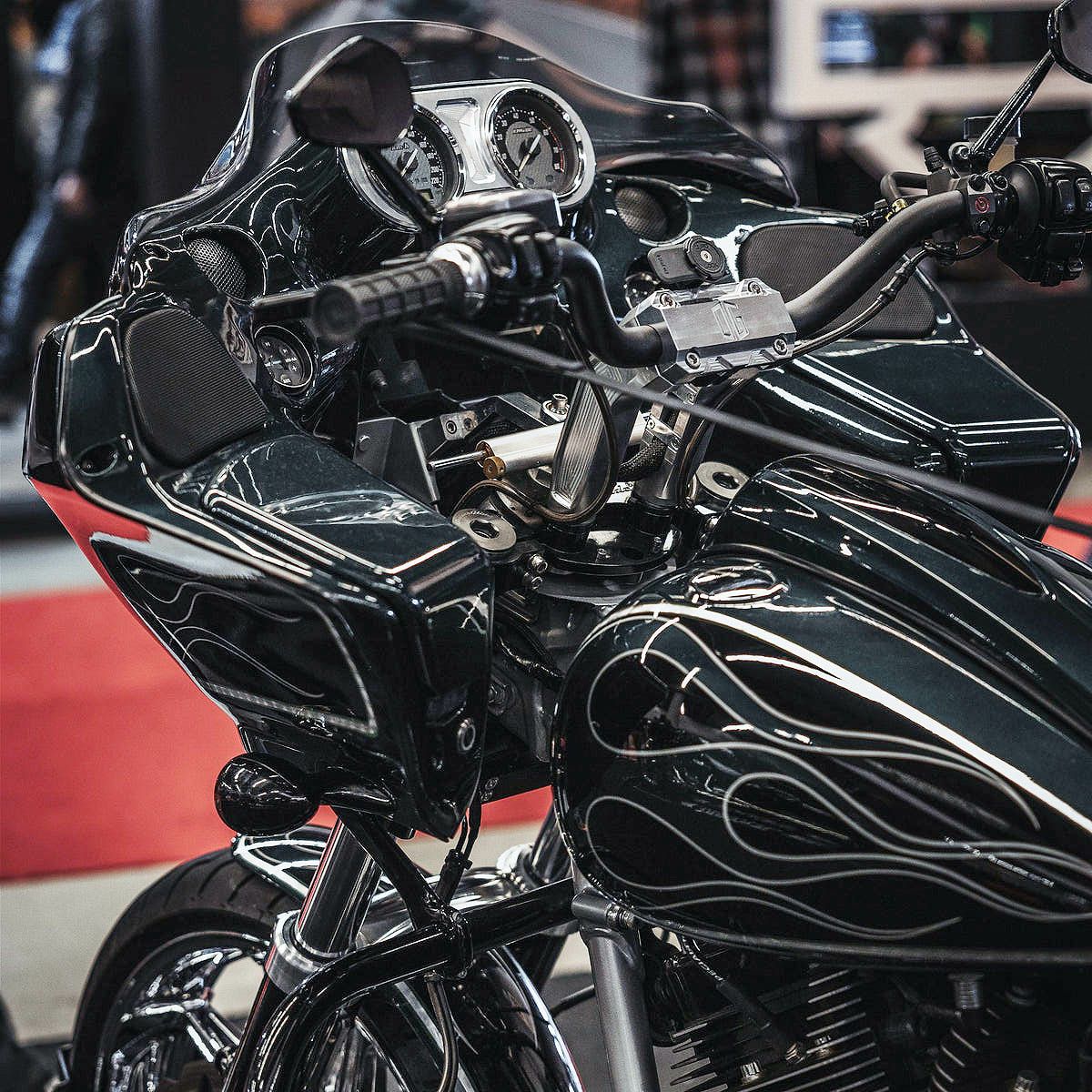 OGライザー用 トップクランプ アルミカラー OG（オリジナルガレージモト） 2