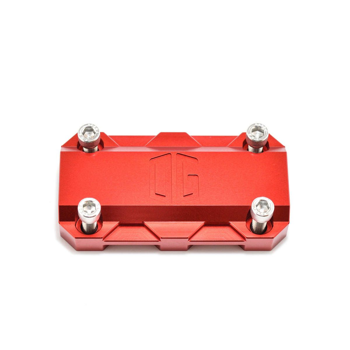 OGライザー用 トップクランプ レッドアルマイト OG（オリジナルガレージモト）