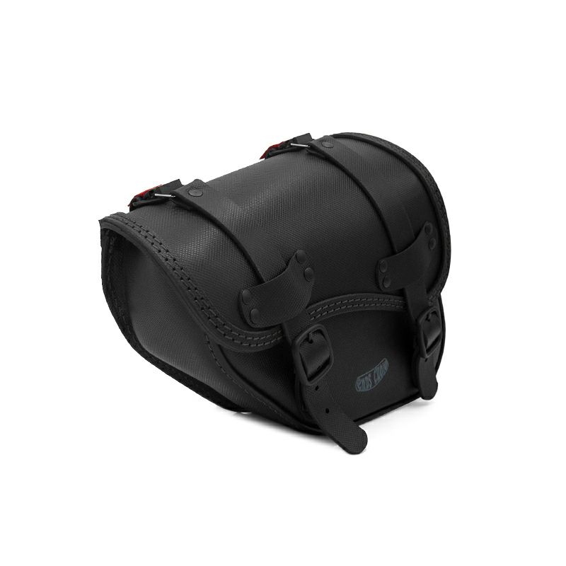 エンズクオイオ REV SOUL レザーサドルバッグ (型押しレザー)2