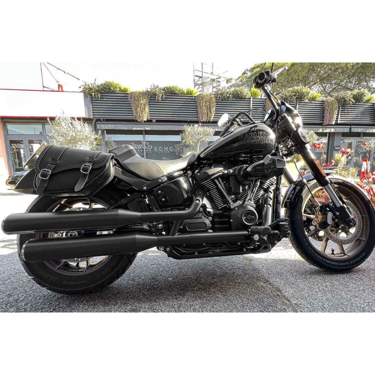 エンズクオイオ SOUL レザーサドルバッグ (リンクルレザー)11