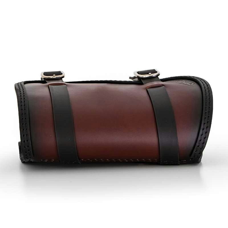  エンズクオイオ SOUL レザーサドルバッグ (ツートーン・ダーク)2