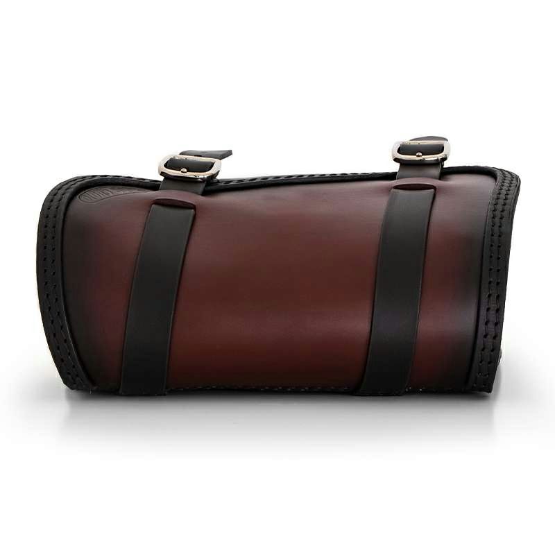  エンズクオイオ SOUL レザーサドルバッグ (ツートーン・ダーク)3