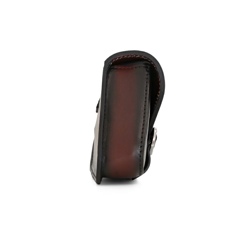 エンズクオイオ BEAT レザーサドルバッグ (ツートーン・ダーク)4