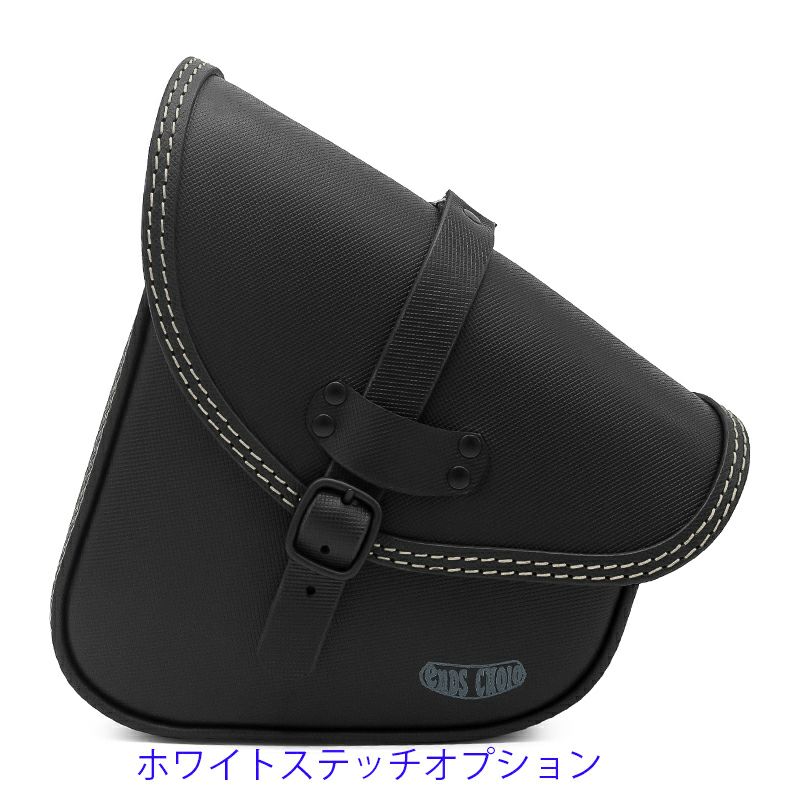 エンズクオイオ REV BOB レザー スイングアームバッグ (型押しレザー)10