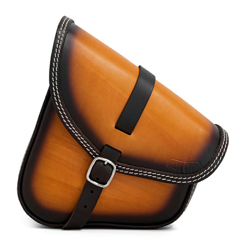 エンズクオイオ BOB レザー スイングアームバッグ (ツートーン)1