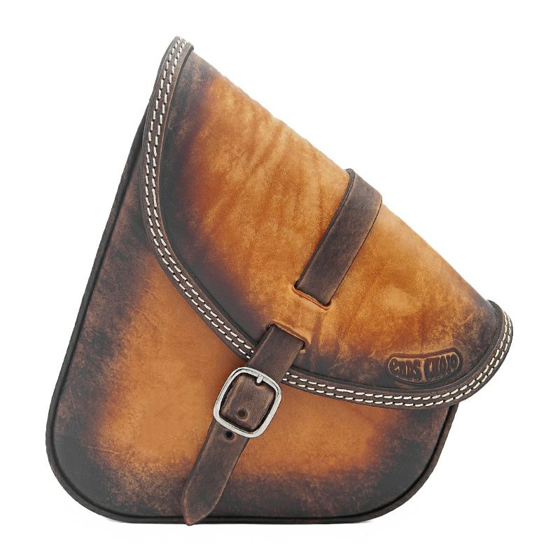 エンズクオイオ BOB レザー スイングアームバッグ (ディストレスト・ツートーン)1