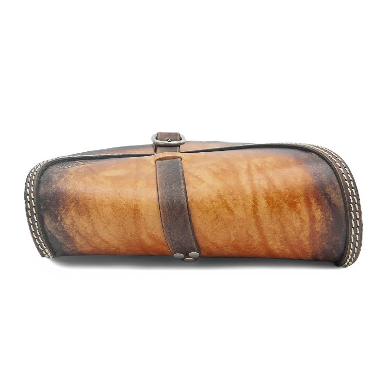 エンズクオイオ BOB レザー スイングアームバッグ (ディストレスト・ツートーン)5