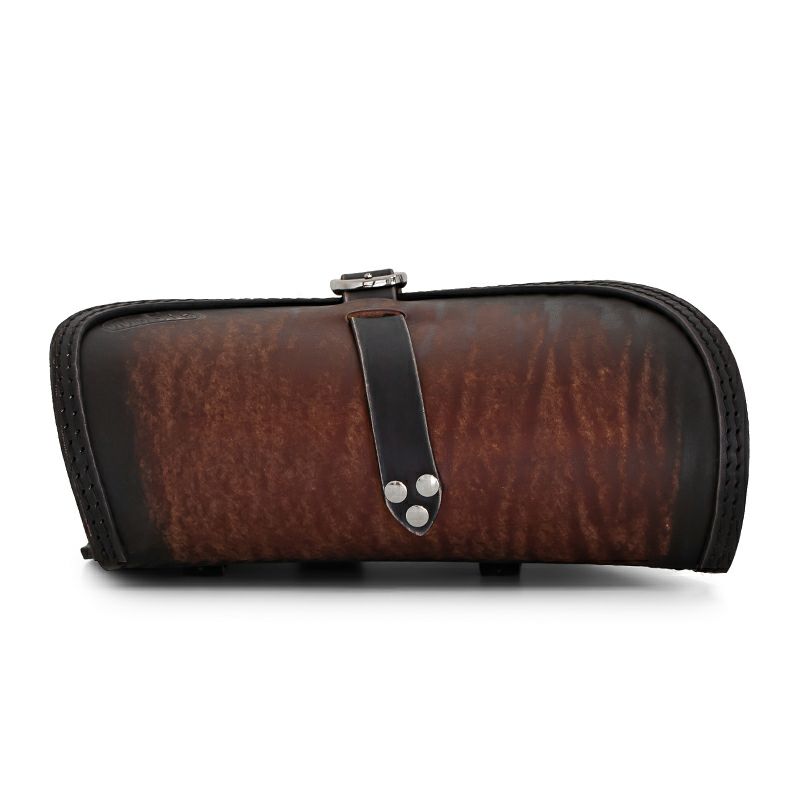 エンズクオイオ BOB レザー スイングアームバッグ (ディストレスト・ツートーン・ダーク)2