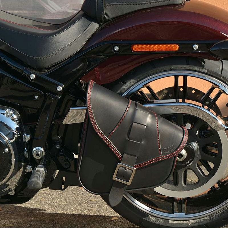 エンズクオイオ BOB Special レザー スイングアームバッグ (ブラック)5